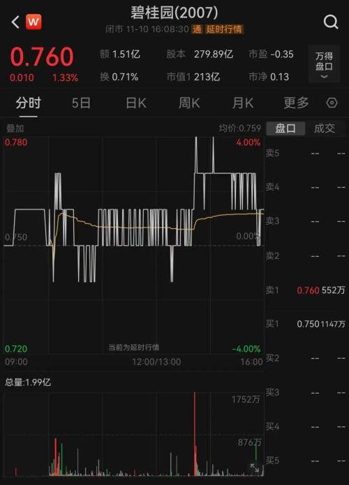 碧桂园股票行情深度分析，最新动态与走势预测